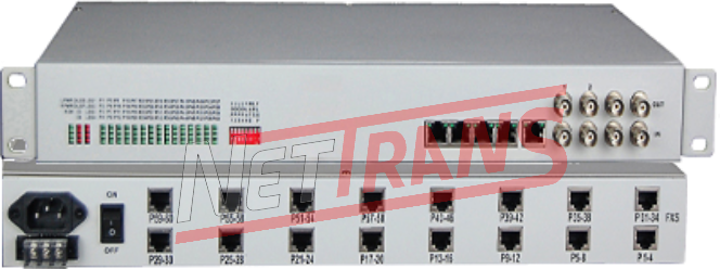 Multiplkser 60 kanałów FXS i FXO na 2 interfejsy E1