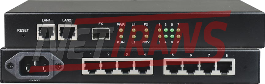 E1 120ohm RJ45 FXS FXO telefony analogowe